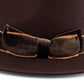 Chocolate Confidence Brim - Nubian Lane Hat Co.
