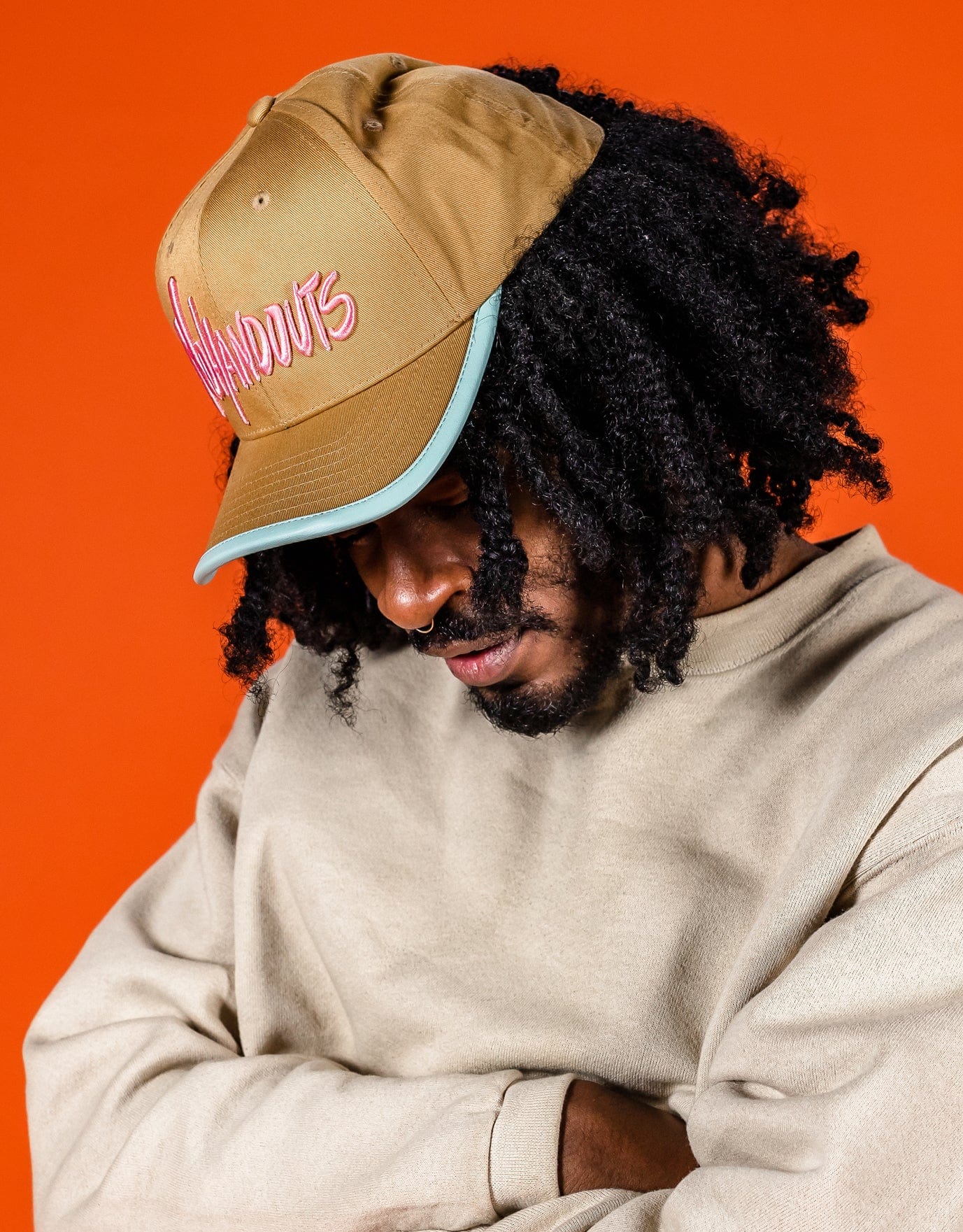 Creme | No Handouts - Nubian Lane Hat Co.