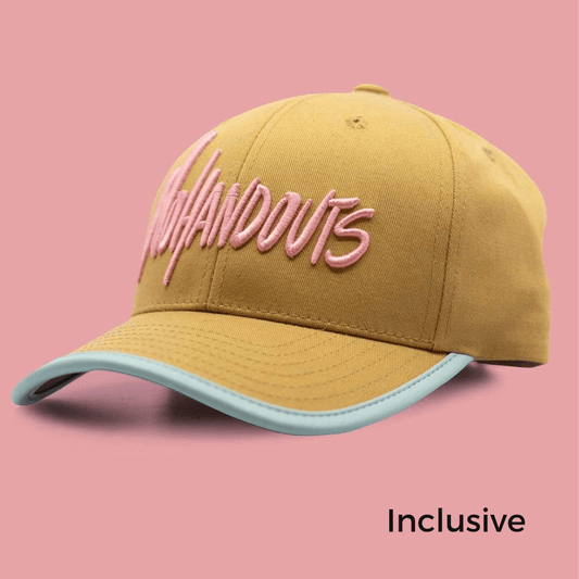 Creme | No Handouts - Nubian Lane Hat Co.