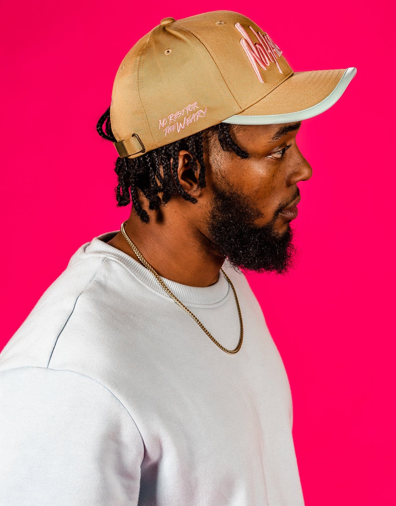 Creme | No Handouts - Nubian Lane Hat Co.