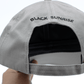 Dove Grey Satin Lined Baseball Cap - Nubian Lane Hat Co.