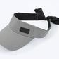 Dove Grey Tie Visor - Nubian Lane Hat Co.