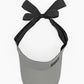 Dove Grey Tie Visor - Nubian Lane Hat Co.