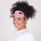 Dusty Rose Pink Tie Visor - Nubian Lane Hat Co.