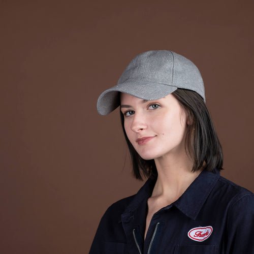 Everyday Grey | Hemp and Cotton Hat - Nubian Lane Hat Co.
