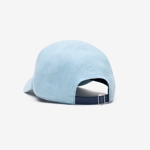 Everyday Soft Sky Blue | Ramie and Plant-Based Leather - Nubian Lane Hat Co.