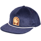 Surfer Plastic Free Strapback | Blue | Hemp - Nubian Lane Hat Co. 