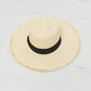 Fame Time For The Sun Straw Hat - Nubian Lane Hat Co. 