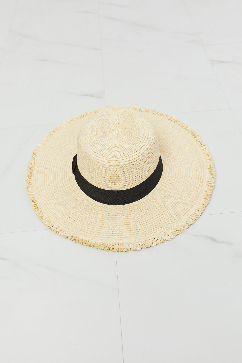 Fame Time For The Sun Straw Hat - Nubian Lane Hat Co. 