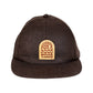 Good Times Plastic Free Strapback | Black | Hemp - Nubian Lane Hat Co.