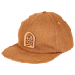 Good Times Plastic Free Strapback | Brown | Hemp - Nubian Lane Hat Co.