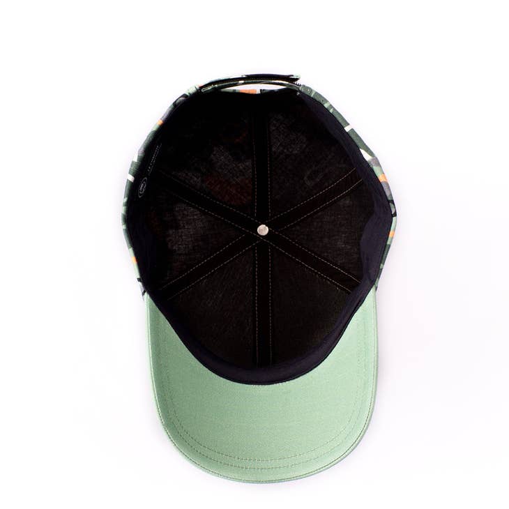 Green | Abstract Army Hat - Nubian Lane Hat Co.