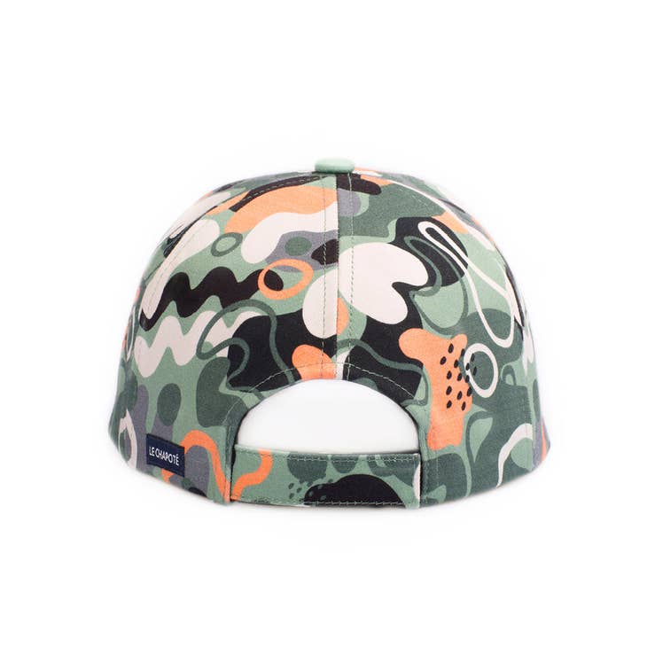 Green | Abstract Army Hat - Nubian Lane Hat Co.