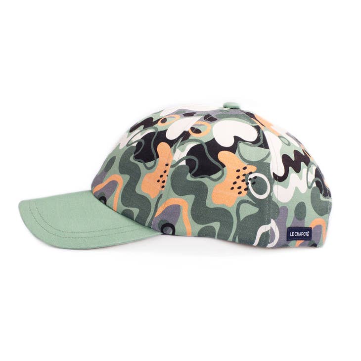 Green | Abstract Army Hat - Nubian Lane Hat Co.