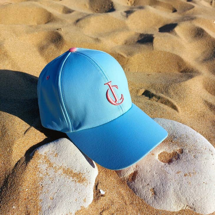 Green and Pink Cap | 100% Recycled Material - Nubian Lane Hat Co.