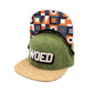 Green Snapback | Hemp Fabric | Cork Brim | TORUS - Nubian Lane Hat Co.