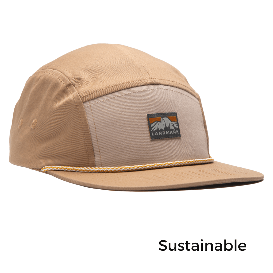 High Sierras 5-Panel Hat | 100% Cotton - Nubian Lane Hat Co.