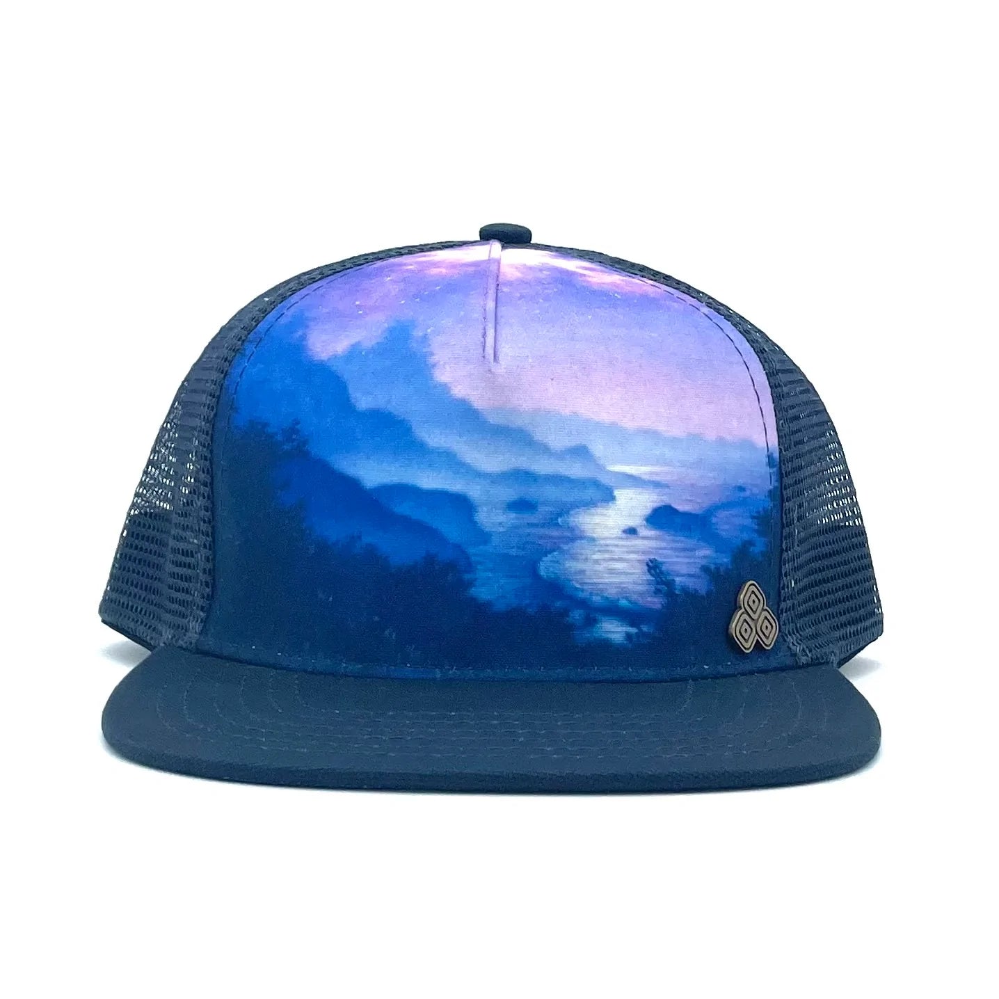 Horizon Trucker Hat - Coastline - Nubian Lane Hat Co.