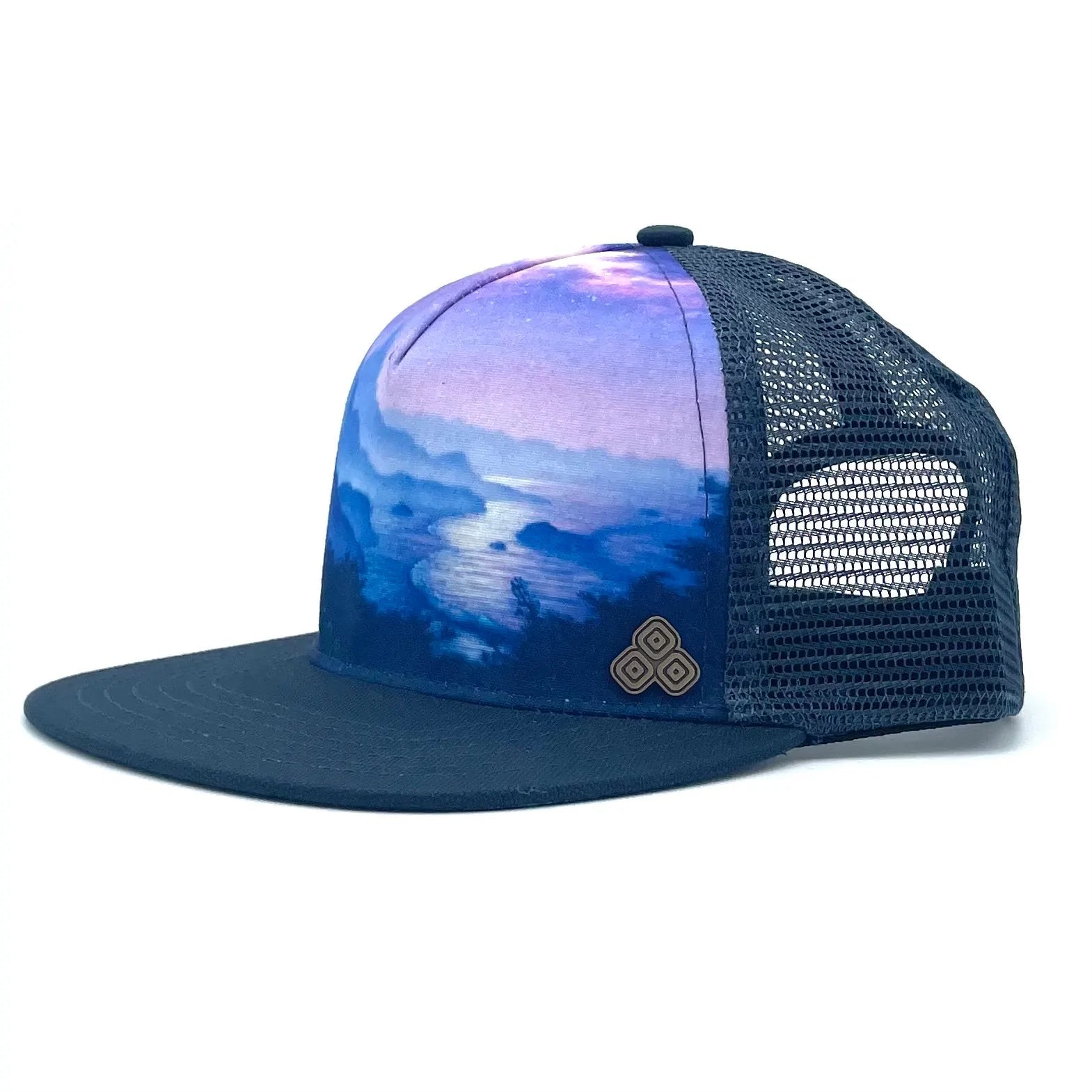 Horizon Trucker Hat - Coastline - Nubian Lane Hat Co.