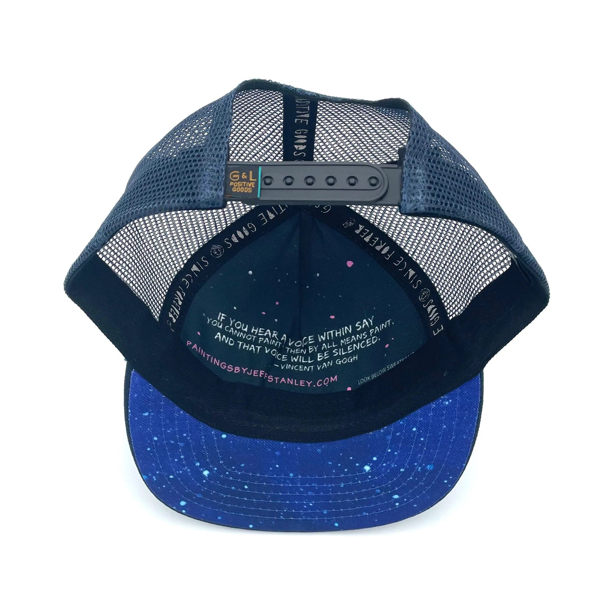 Horizon Trucker Hat - Coastline - Nubian Lane Hat Co.