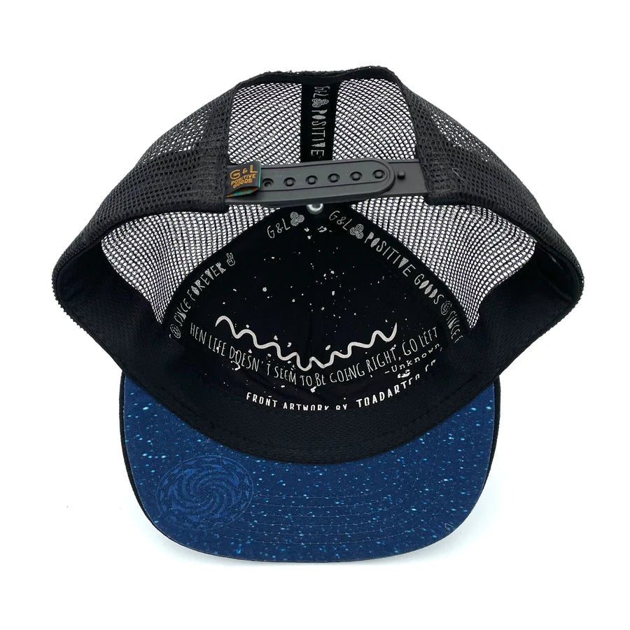 Horizon Trucker Hat - Spiral - Nubian Lane Hat Co.