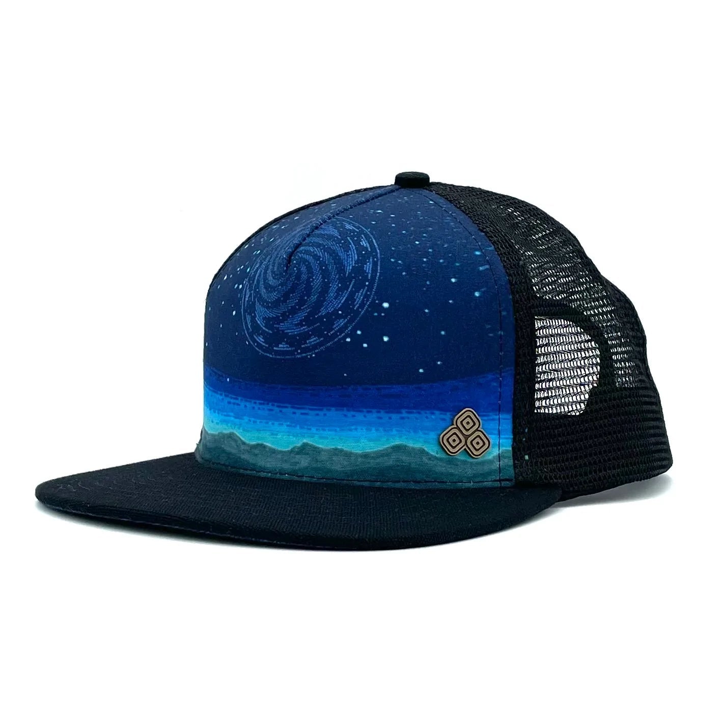 Horizon Trucker Hat - Spiral - Nubian Lane Hat Co.