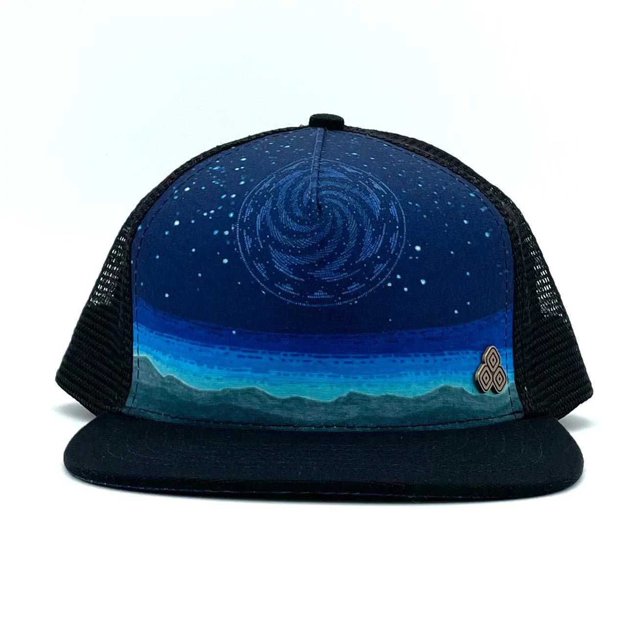Horizon Trucker Hat - Spiral - Nubian Lane Hat Co.