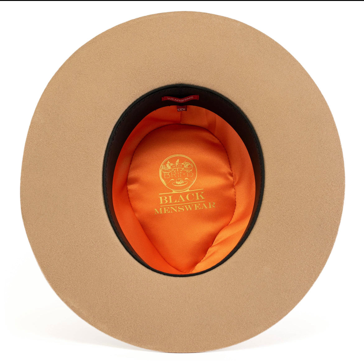 Tan Confidence Brim - Nubian Lane Hat Co. 