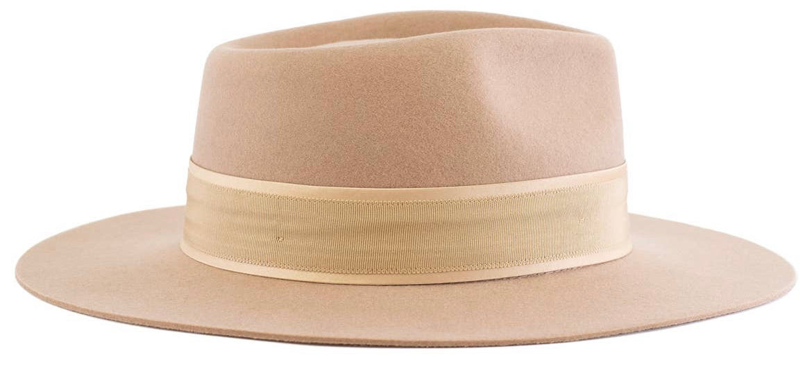 Tan Confidence Brim - Nubian Lane Hat Co. 
