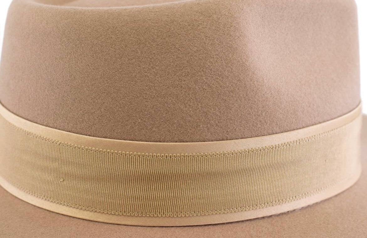 Tan Confidence Brim - Nubian Lane Hat Co. 