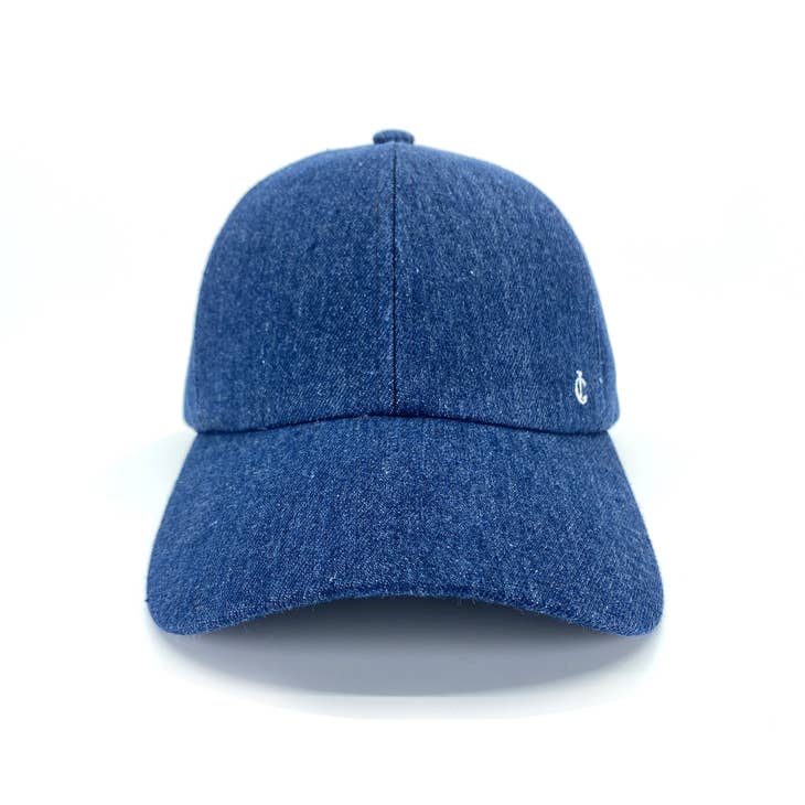 Jean Blue | 6 Panel Dad Hat - Nubian Lane Hat Co.