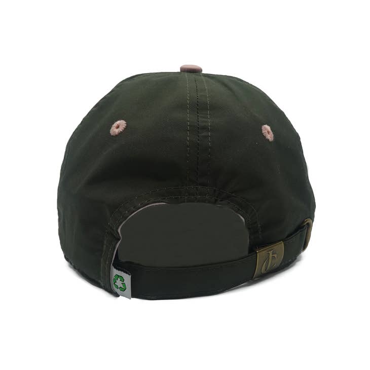 Khaki Cap | 100% Recycled Material - Nubian Lane Hat Co.