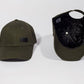 Khaki Satin Lined Full Baseball Cap - Nubian Lane Hat Co.