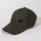 Khaki Satin Lined Full Baseball Cap - Nubian Lane Hat Co.