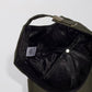Khaki Satin Lined Full Baseball Cap - Nubian Lane Hat Co.