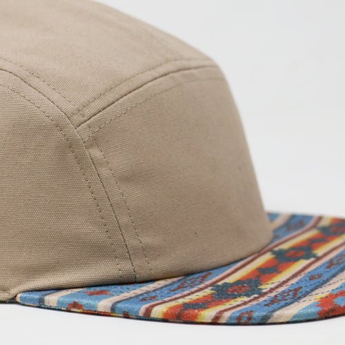 Khaki Southwest Hat | Organic Cotton - Nubian Lane Hat Co.