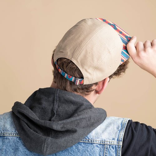 Khaki Southwest Hat | Organic Cotton - Nubian Lane Hat Co.