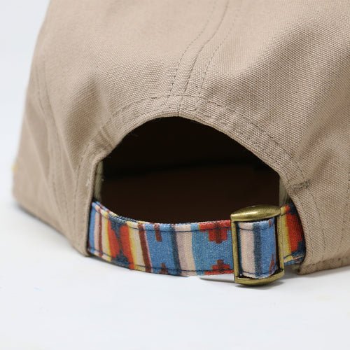 Khaki Southwest Hat | Organic Cotton - Nubian Lane Hat Co.