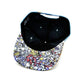 Light Blue Snapback | Hemp and Cotton Blend | Cork Brim | Lei Melendres Art - Nubian Lane Hat Co.