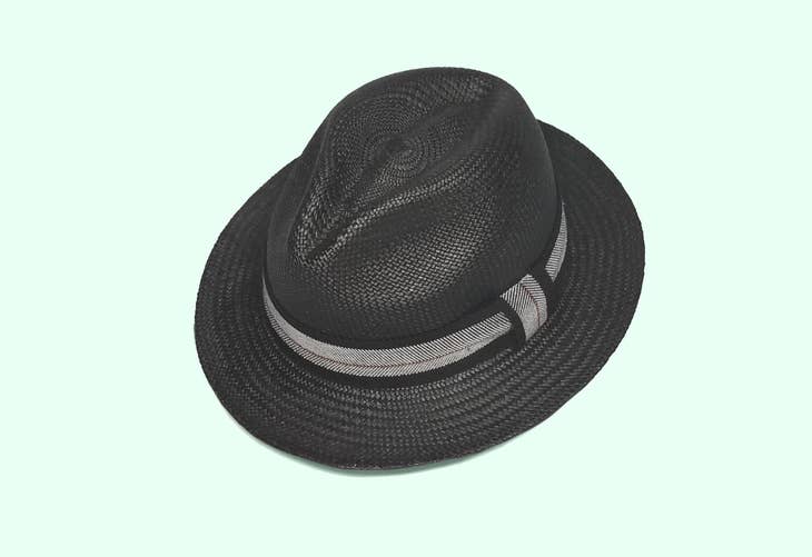 Metro Black Urban Panama Hat - Unisex - Nubian Lane Hat Co.
