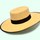 Polo Style Summer Panama Hat for Women - Nubian Lane Hat Co.