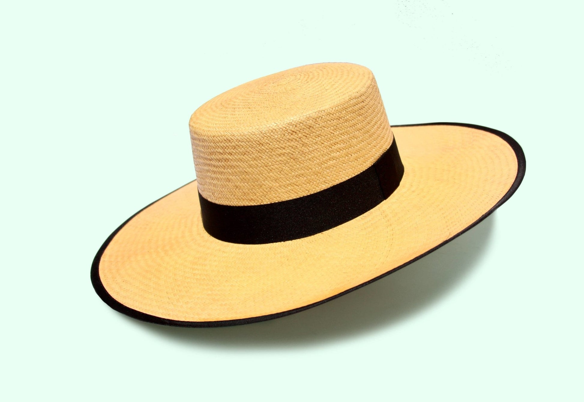 Polo Style Summer Panama Hat for Women - Nubian Lane Hat Co.