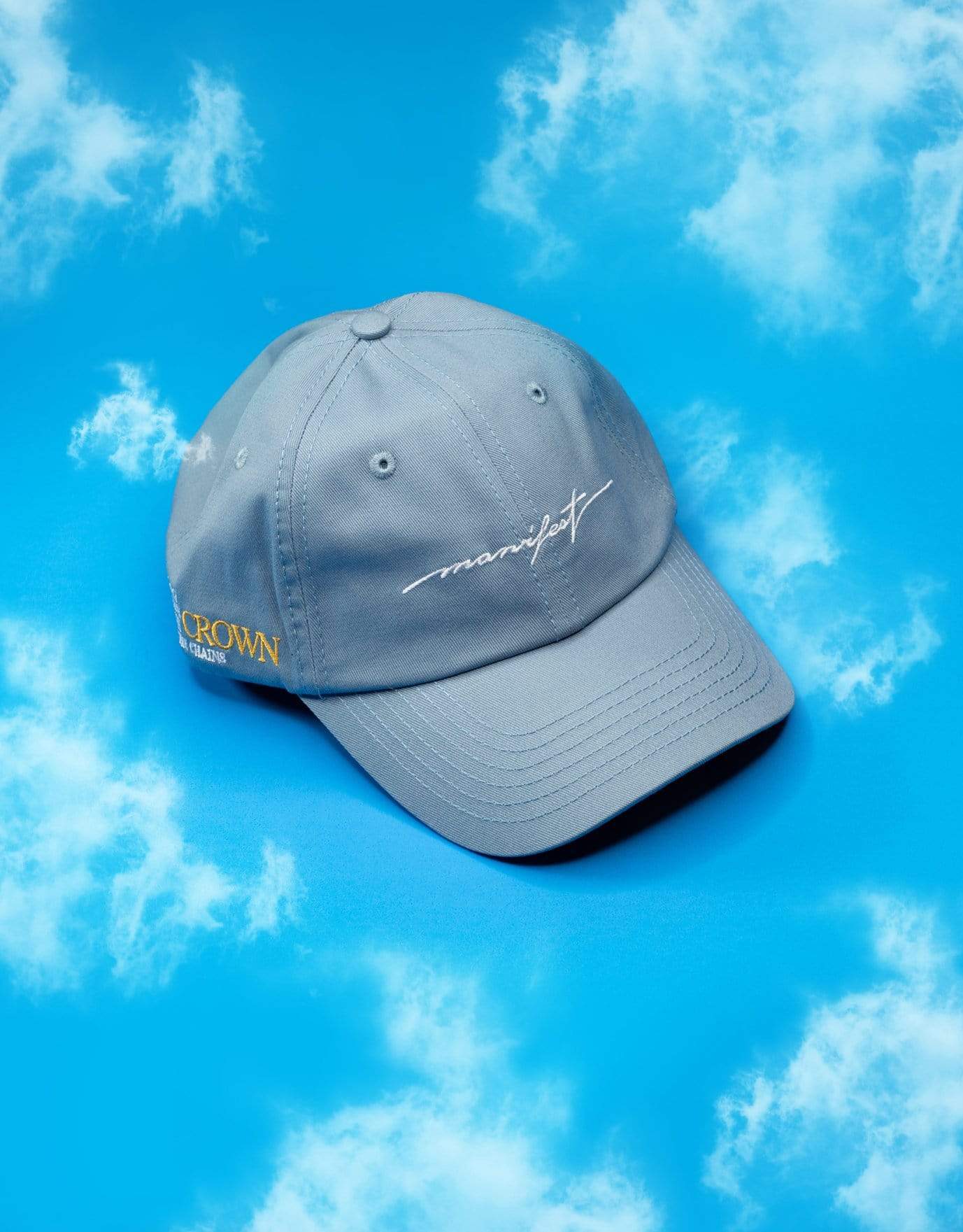 Powder Blue | Manifest #Cloud Hat - Nubian Lane Hat Co.