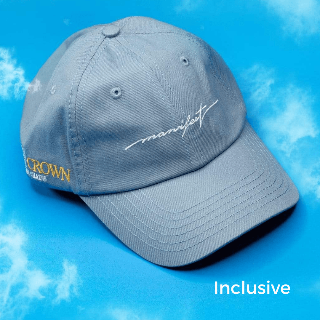 Powder Blue | Manifest #Cloud Hat - Nubian Lane Hat Co.