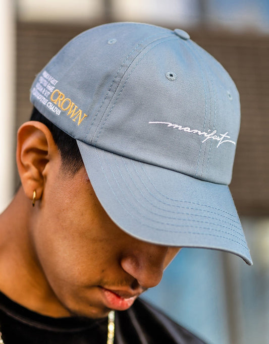 Powder Blue | Manifest #Cloud Hat - Nubian Lane Hat Co.
