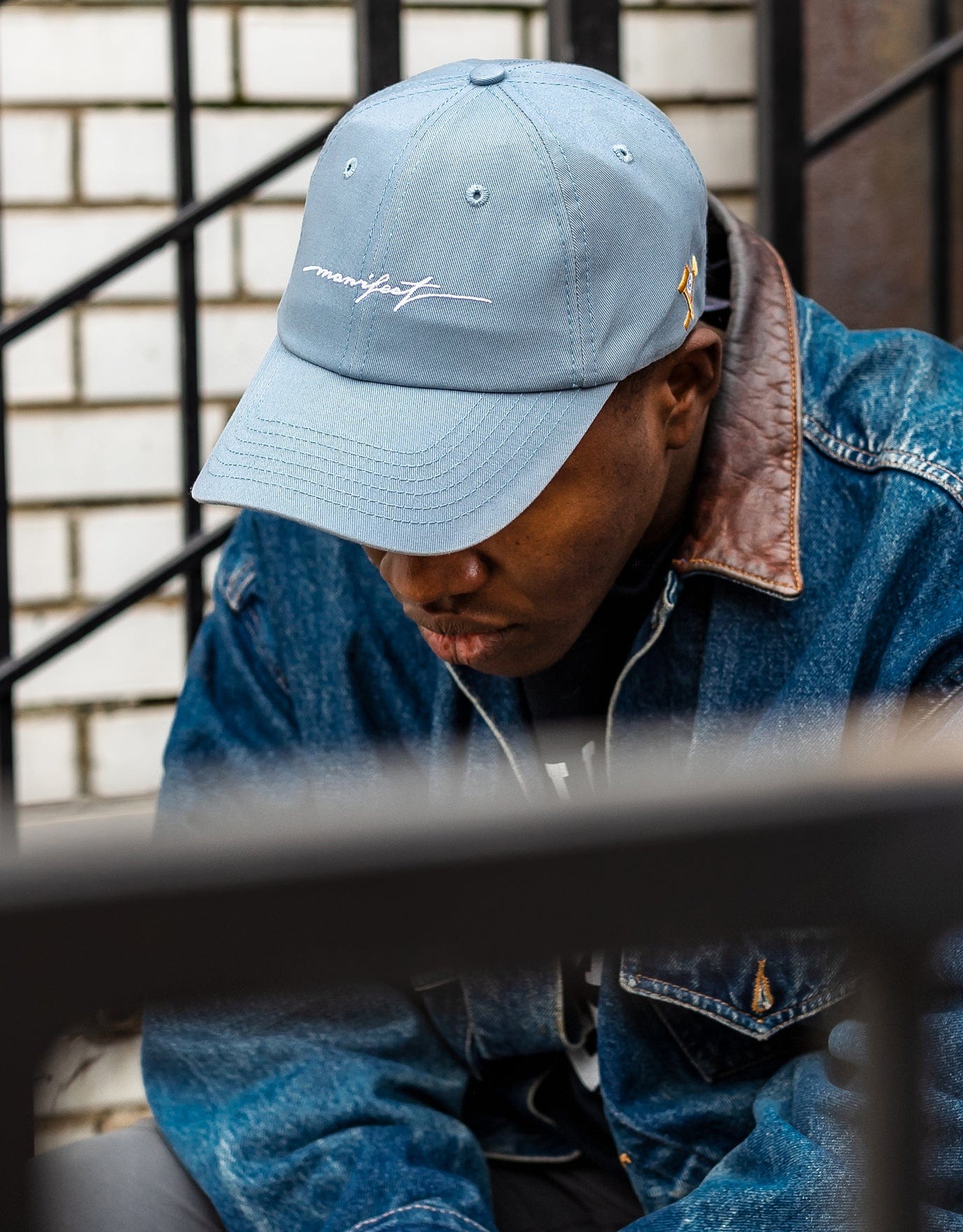 Powder Blue | Manifest #Cloud Hat - Nubian Lane Hat Co.