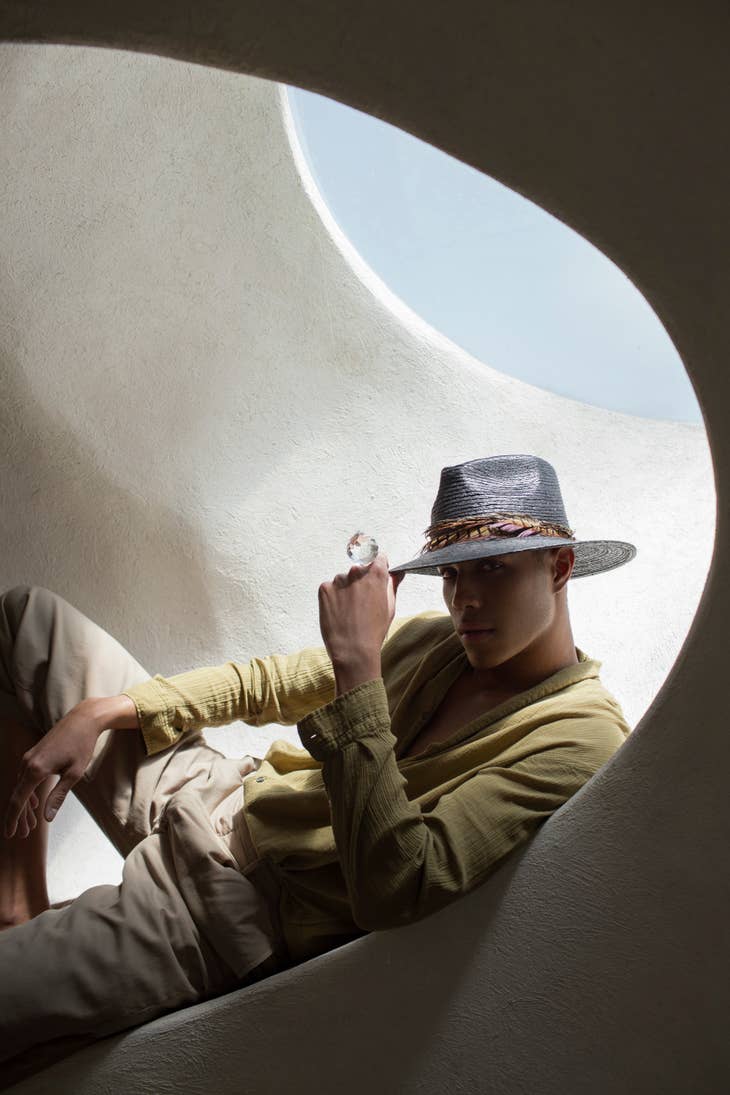 Savana Hat - Black - Nubian Lane Hat Co.
