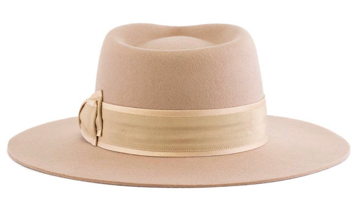 Tan Confidence Brim - Nubian Lane Hat Co.