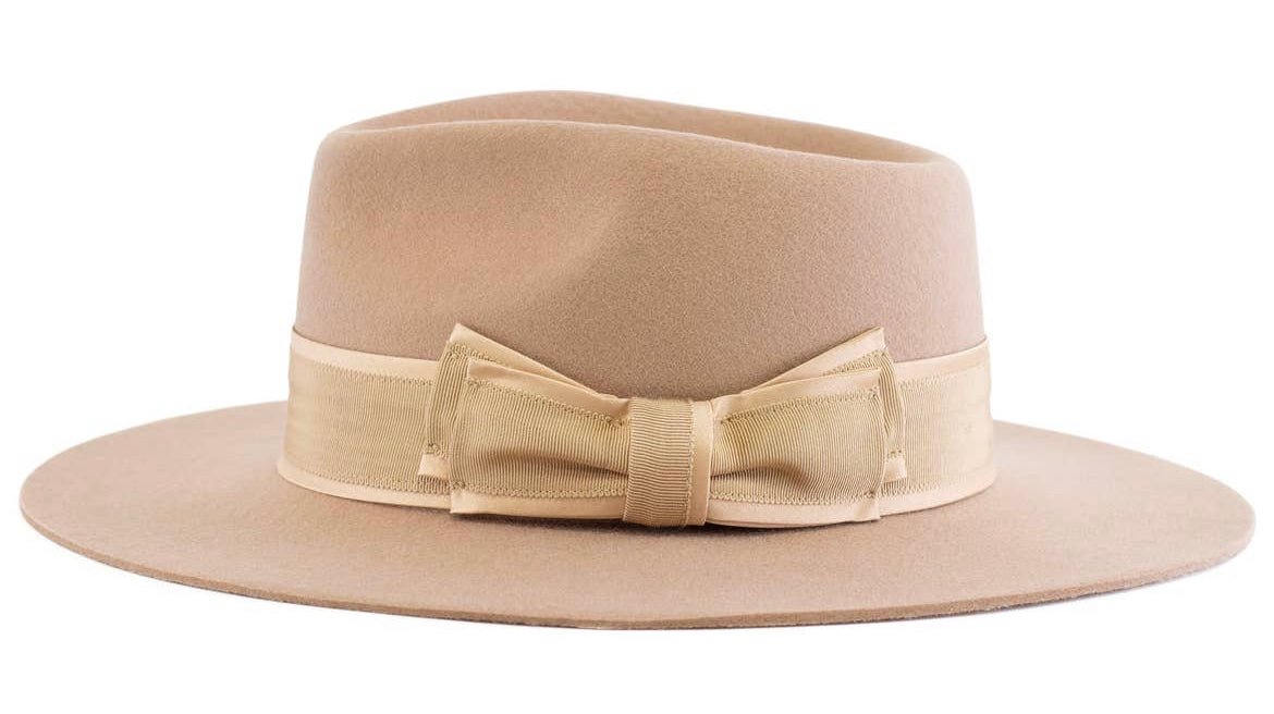 Tan Confidence Brim - Nubian Lane Hat Co.