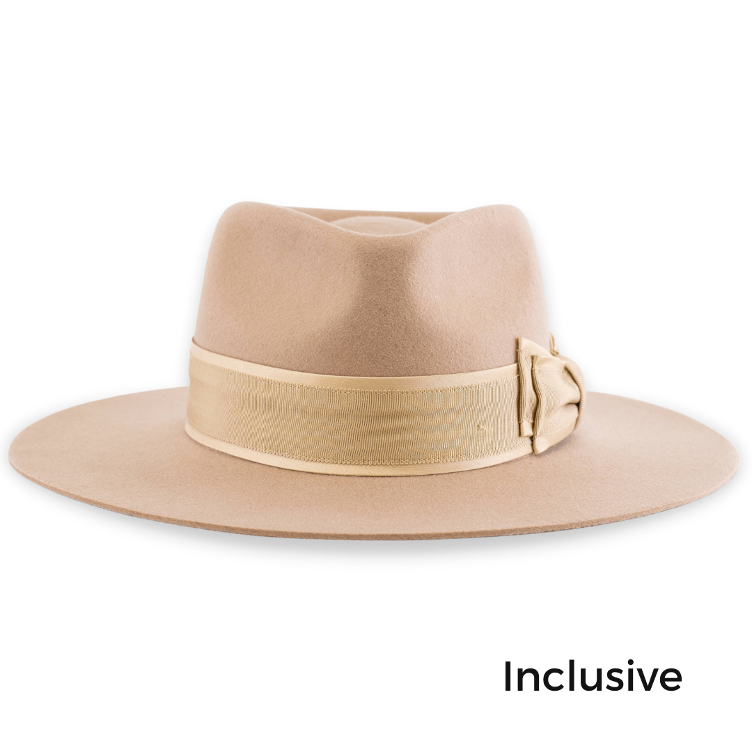 Tan Confidence Brim - Nubian Lane Hat Co.